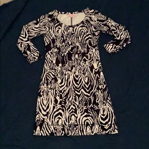 Lilly Pulitzer cotton navy dress size small
